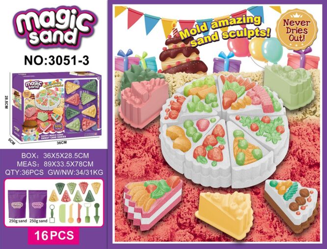 Magic Sand Sweet Cake Series (3Yrs+) 500g