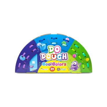 Do Dough Clay Cup Set 26 Pieces Cold Colors