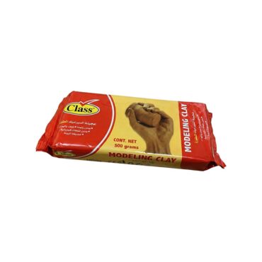 Class Air Dry Modeling Clay 500g - Brown