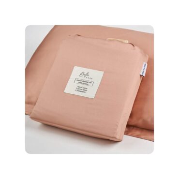 Bella Casa Luxury Bedding Single Set (Bamboo) Dusty Rose