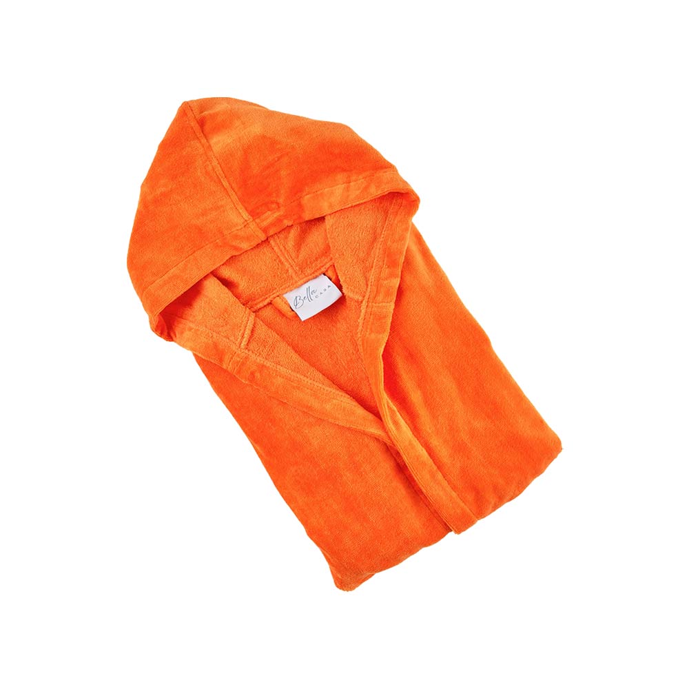 Bella Casa Kids Collection Bathrobe - Pumpkin