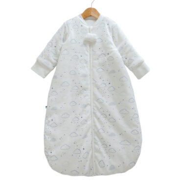 Baby Wawa Caramell TOG 1.6 Baby Sleeping Bag - White Cloud