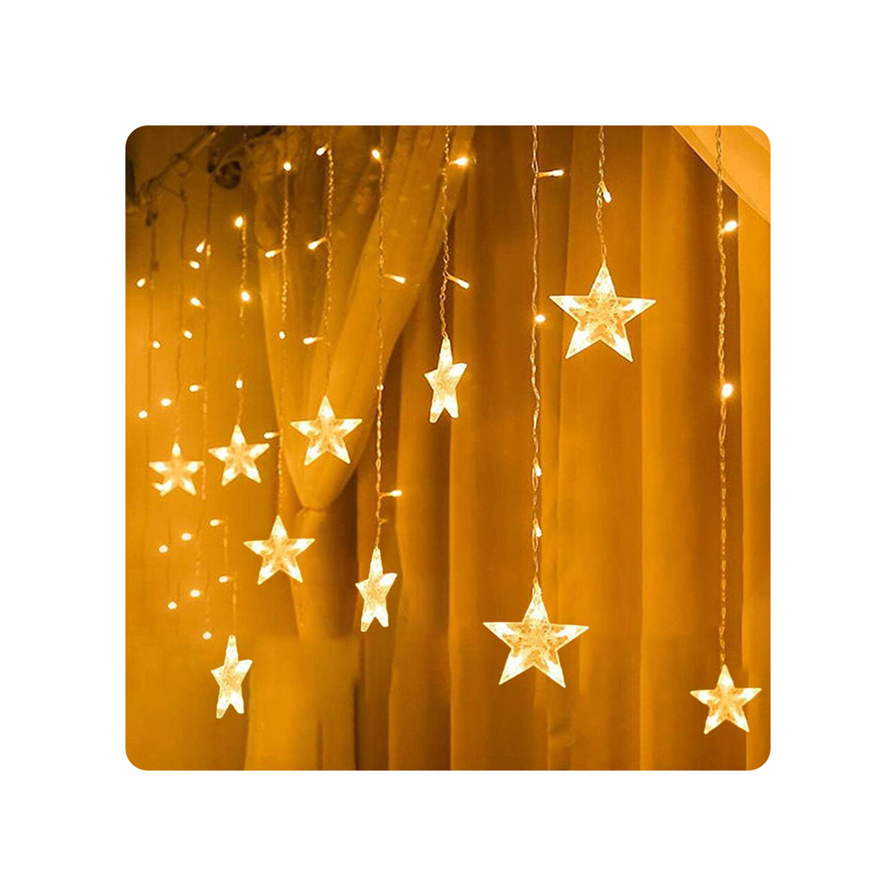 Ramadan Acrylic Battery String Lights 3 Meter - Small Shiny Stars