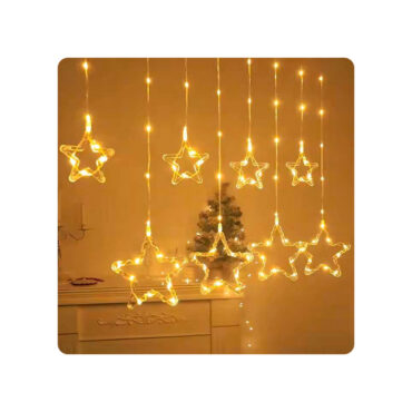 Ramadan Acrylic Battery String Lights 3 Meter - Round Stars