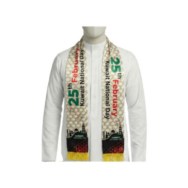 National Day Kuwait Scarf - Kuwait National Day