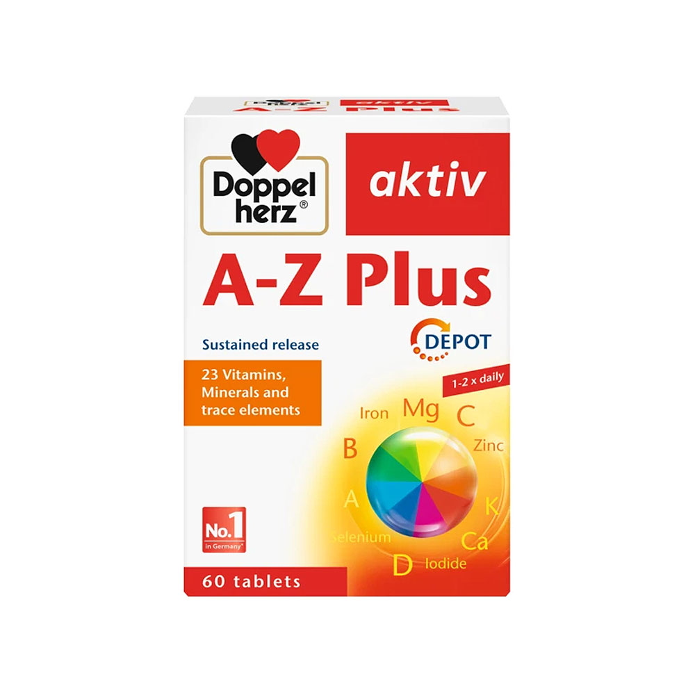 Doppel Herz A-Z Plus Multi-Vitamins - 60 Tablets