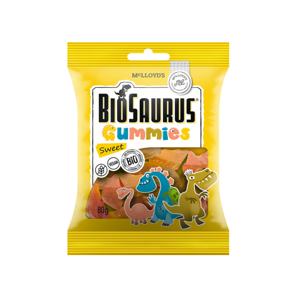 Mclloyds Biosaurus Gummies Sweet 80g