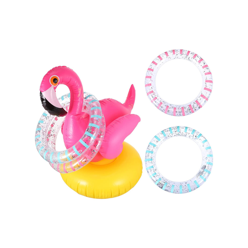 Belo Shops Inflatable Flamingo Ring Toss Game