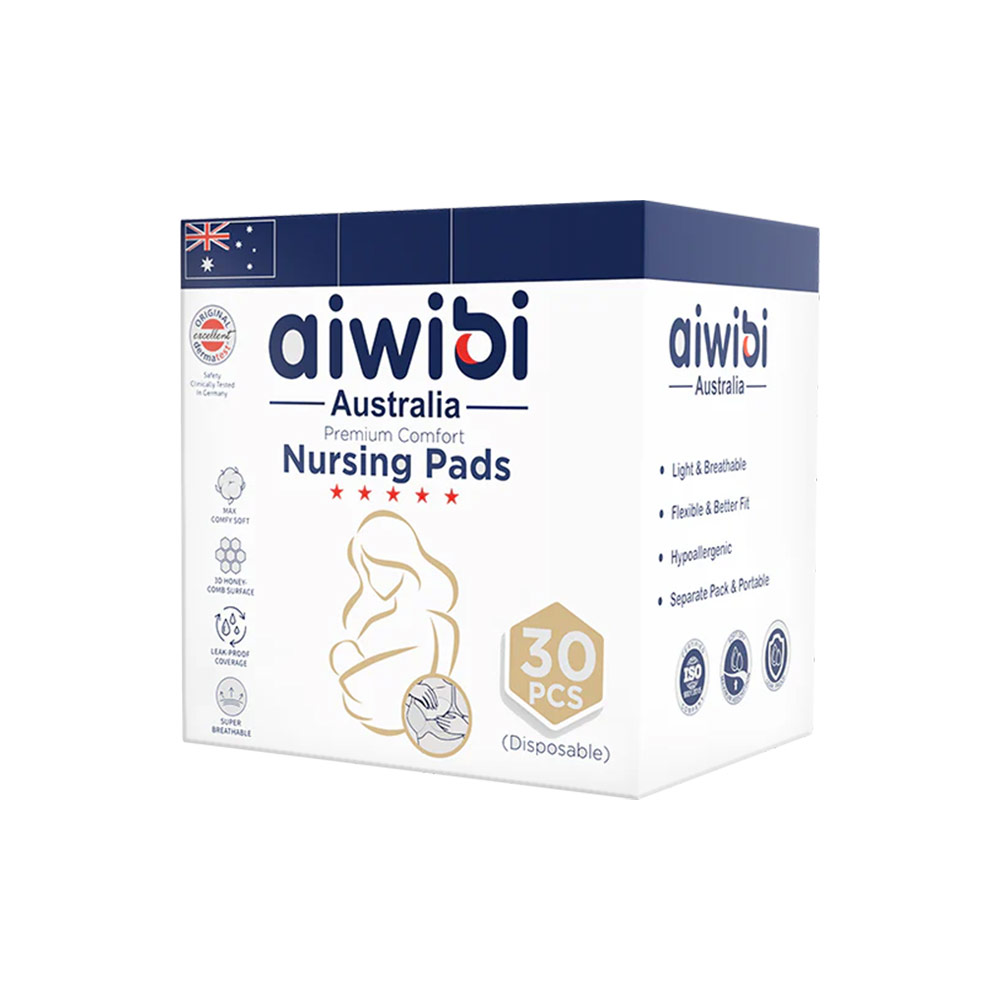 Aiwibi Premium Comfort Disposable Nursing Pads - 30 Pads