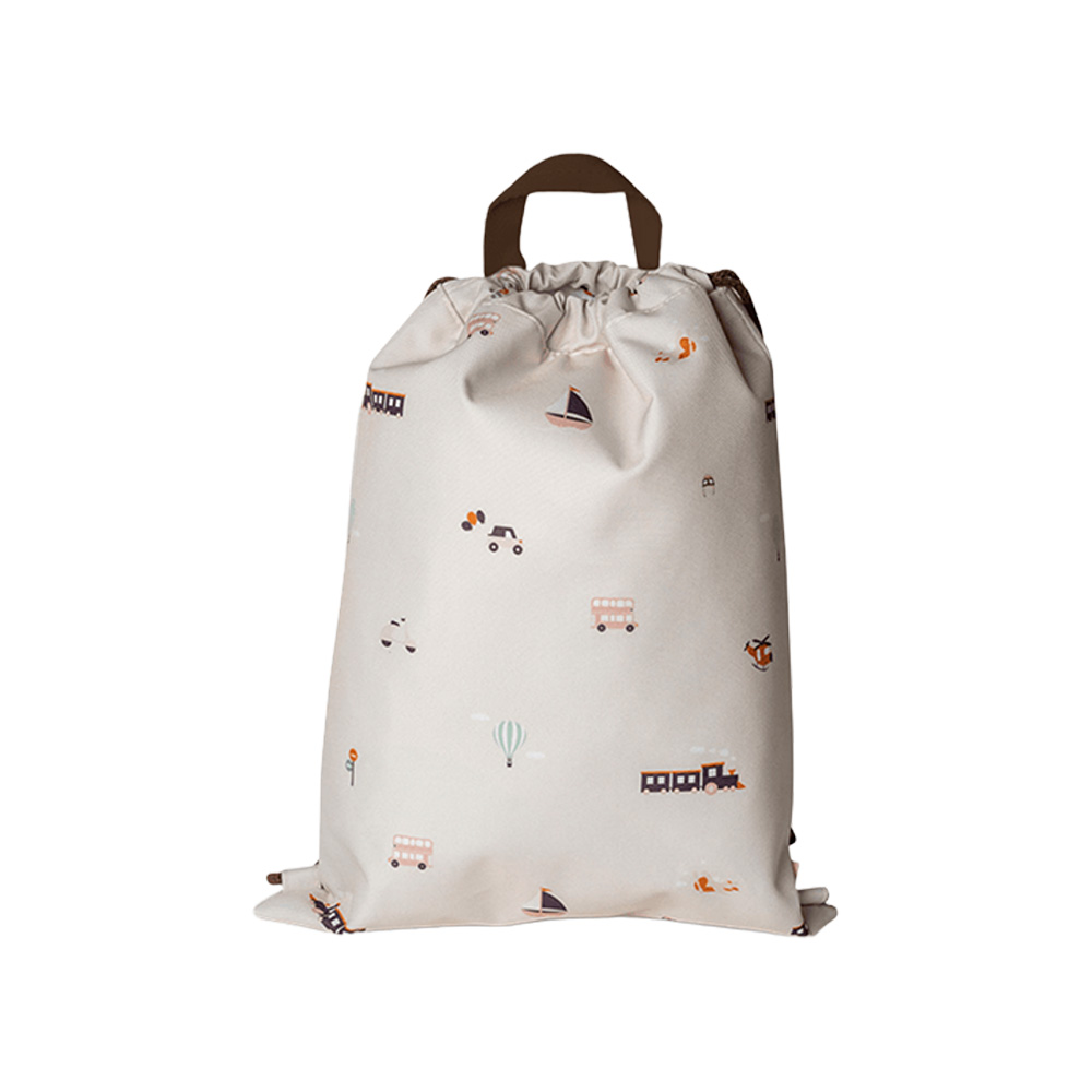 Citron Drawstring Wet Bag - Vehicles
