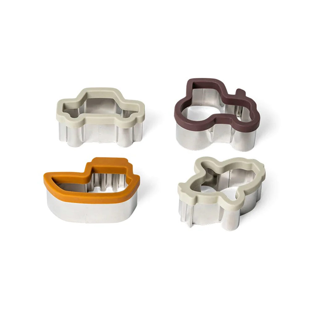 Citron Sandwich Cutters | Set of 4 - Vehicles
