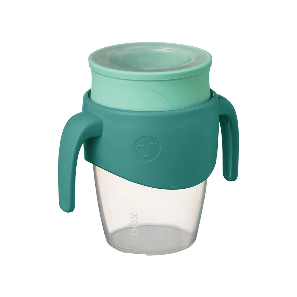 B.Box 360 Toddler Training Cup 250ml (6m+) Emerald Forest