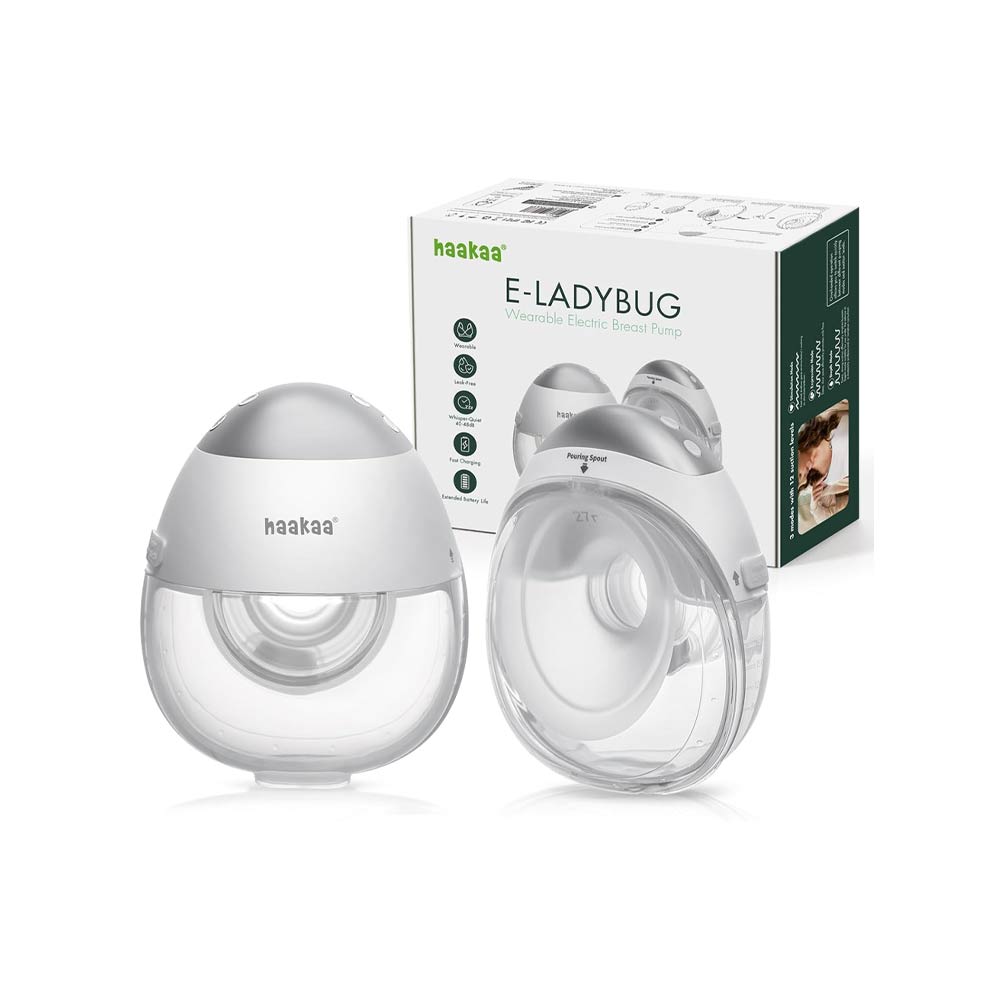 Haakaa E-Ladybug Dual Wearable Electric Breast Pump 180ml