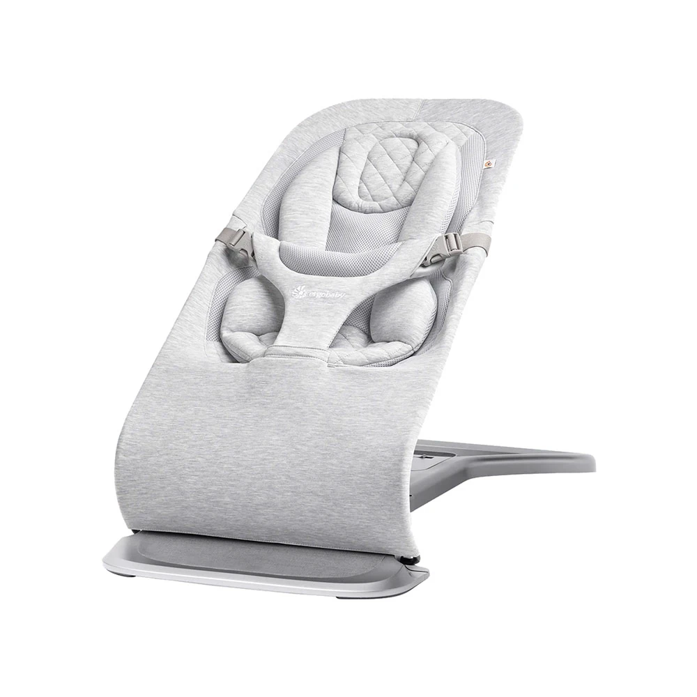 Ergobaby Evolve 3-In-1 Baby Bouncer - Charcoal Gray