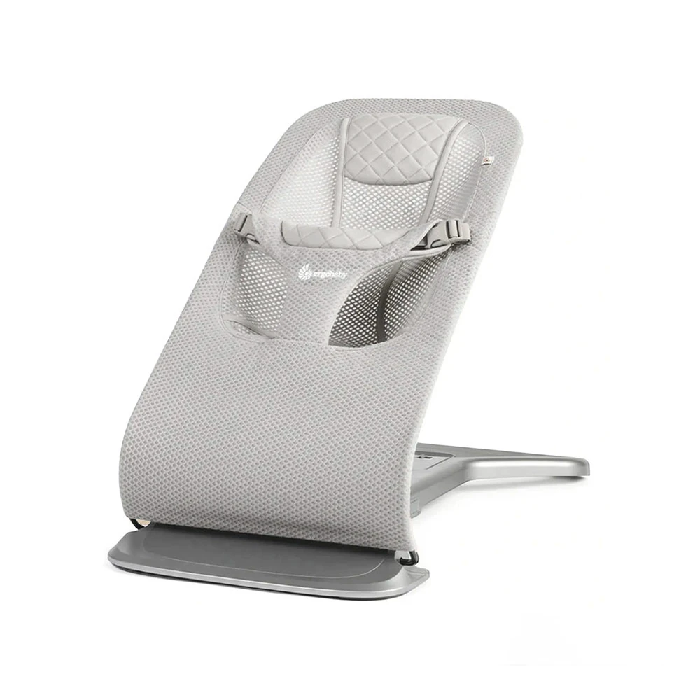 Ergobaby Evolve 3-In-1 Baby Bouncer - Light Gray
