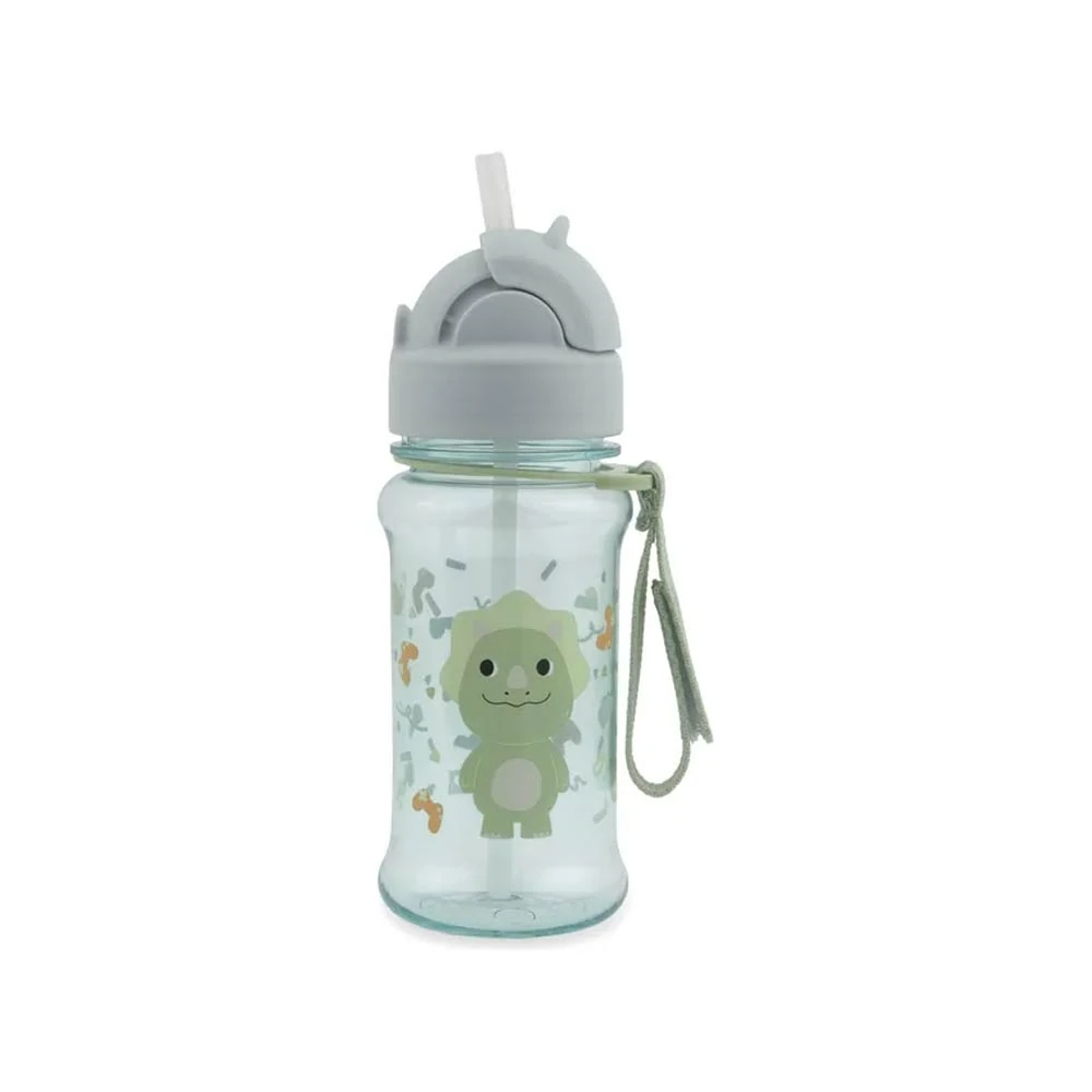 Skip Hop Besties Squad Tritan Straw Bottle 355ml (12m+) Dino