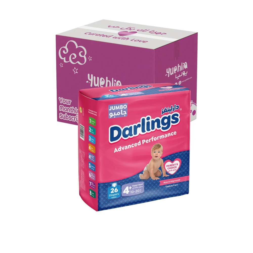 Darlings Diapers & Pants | Yuehlia Subscription Box